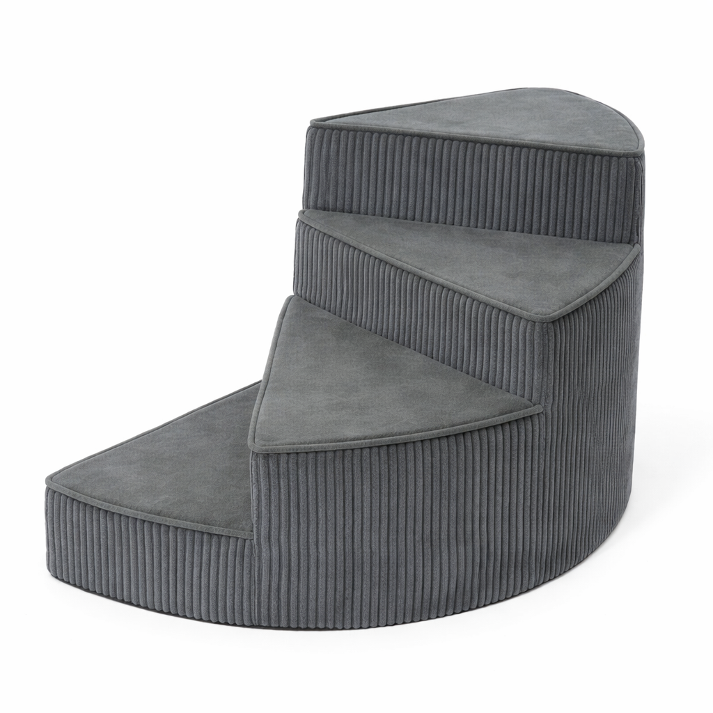 Dog Steps for Bed | Non-Slip Orthopedic Foam Pet Steps | Easy Access for Small & Senior Dogs
