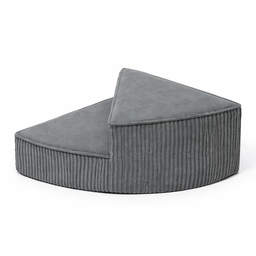Pet Ramp Stairs for Dogs – Foam Step System with Non-Slip Surface for Senior & Small Breeds | Bed & Couch Access | Space-Efficient Spiral
