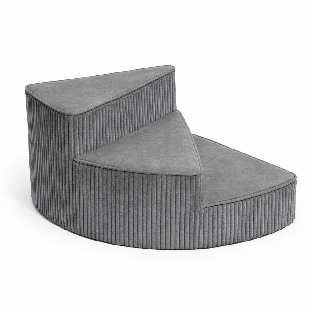 Dog Stairs for Bed | Orthopedic Foam Pet Stairs with Non-Slip Bottom | Easy Access Steps for Small & Senior Dogs