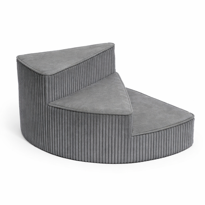 Dog Stairs for Bed | Orthopedic Foam Pet Stairs with Non-Slip Bottom | Easy Access Steps for Small & Senior Dogs