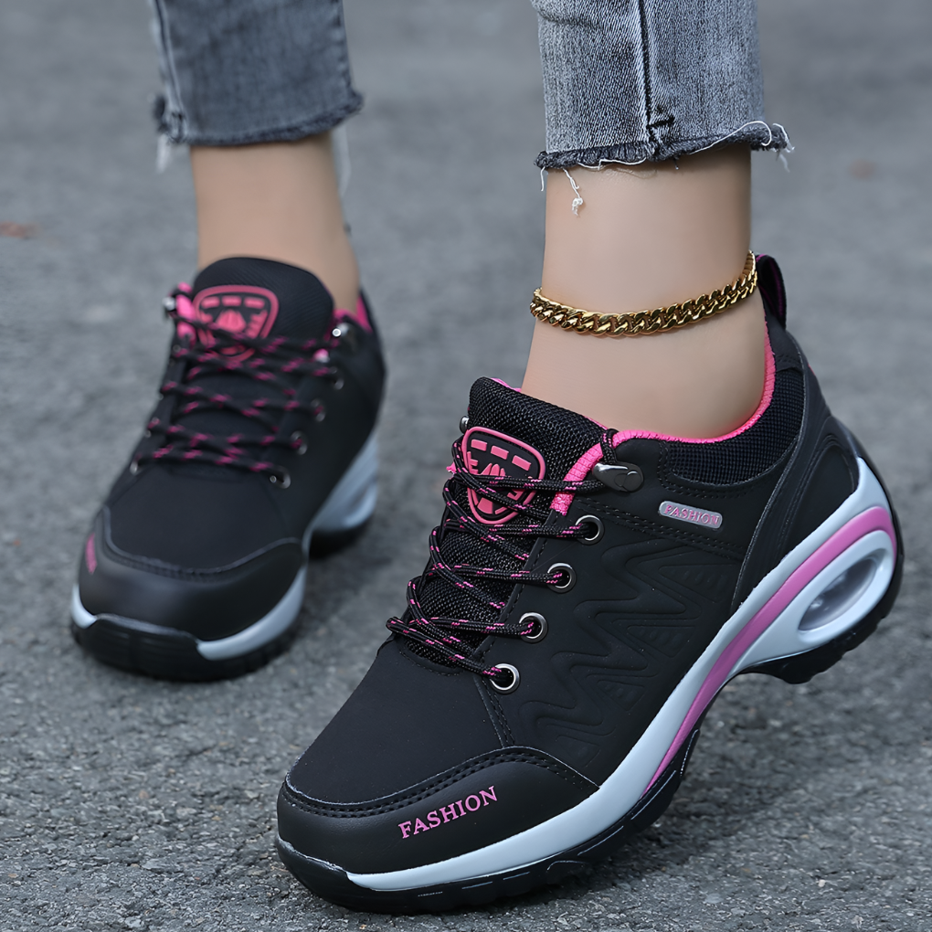 Women's Waterproof Hiking Boots with Breathable Comfort and Grip Sole for Outdoor Trails, Forest Walks & Everyday Adventures