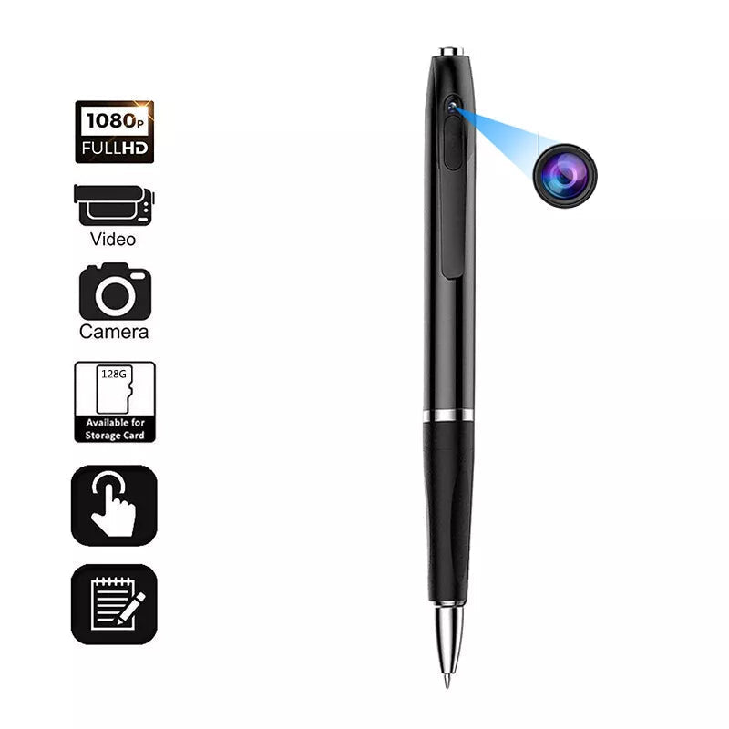 Compact Digital Voice & Video Recorder Pen with 1080P HD Quality | Versatile Tool for Recording and Security