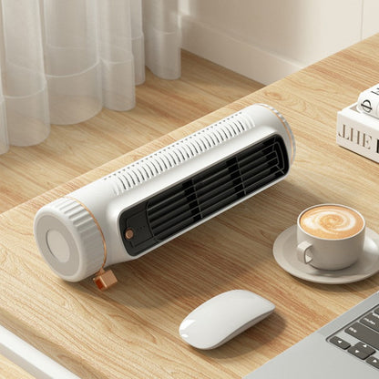 Portable Fan, Quiet Battery Operated Fan, Mini Desk Fan for Personal Cooling and Air Circulation