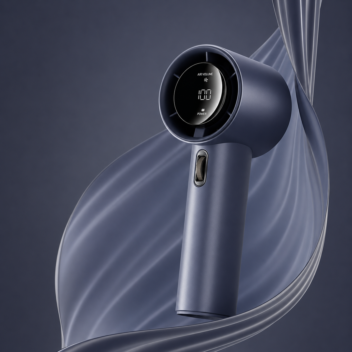 Compact Mini Handheld Fan with Digital Display | Portable Cooling Solution for Summer Comfort