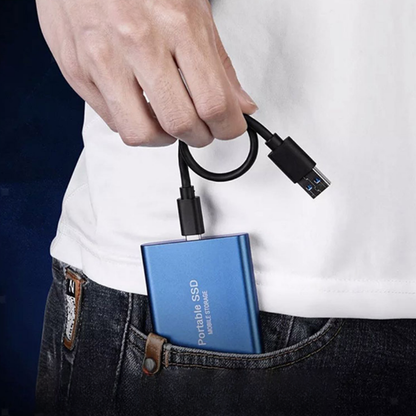 Compact SSD Storage | 512GB Portable External Drive with Fast Transfer Speed | Reliable Data Storage for Home and Travel