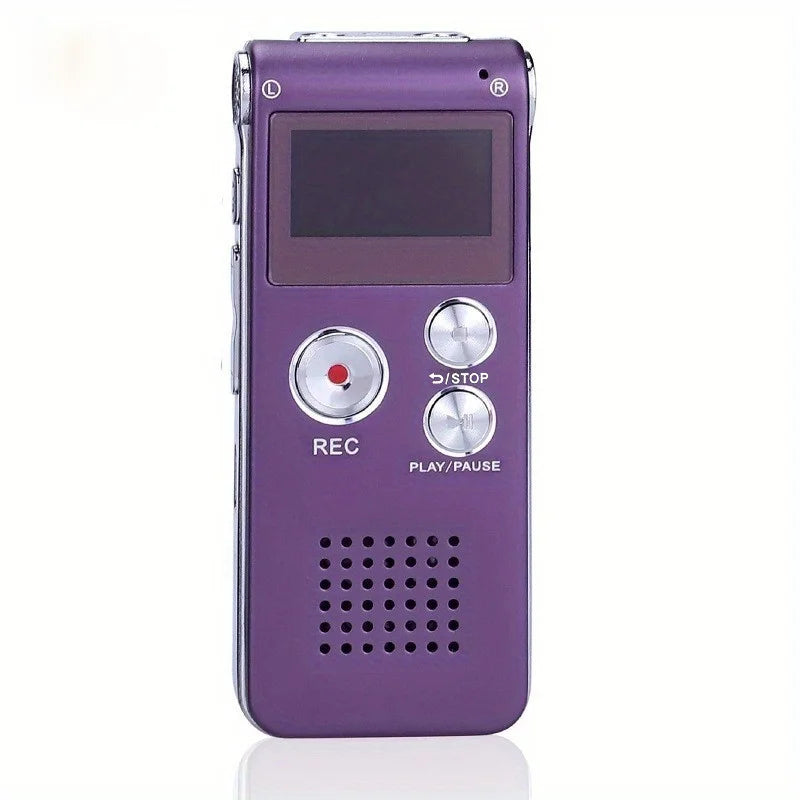 Compact Voice Recorder | Voice Activated Audio Recorder with High-Quality Capture | Portable Device for Efficient Sound Recording
