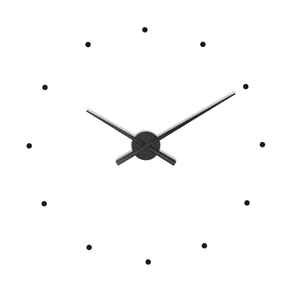 Contemporary Elegance | Modern Wall Clock with Accurate Timekeeping | Sleek Design for Any Interior
