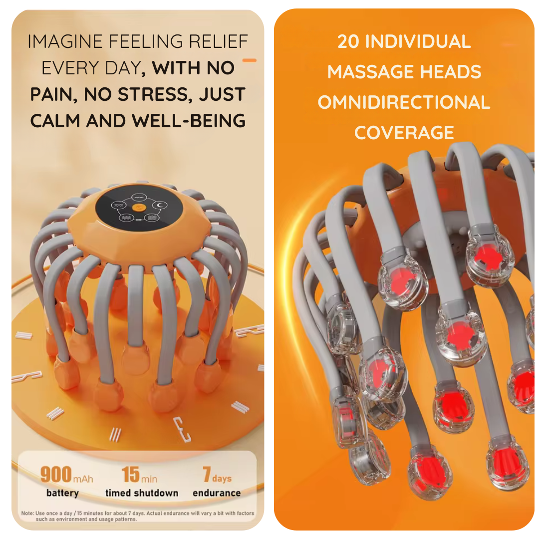 MigraCalm™ - Head Massager for Migraine Relief