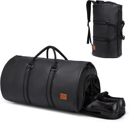 Convertible Travel Duffel Bag with Waterproof Design | Versatile Garment Carrier for Wrinkle-Free Packing