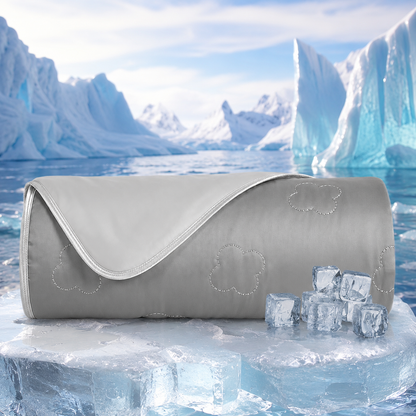Cozy Comfort | Cooling Blanket with Heat-Absorbing Fabric | Lightweight Summer Blanket for Refreshing Sleep