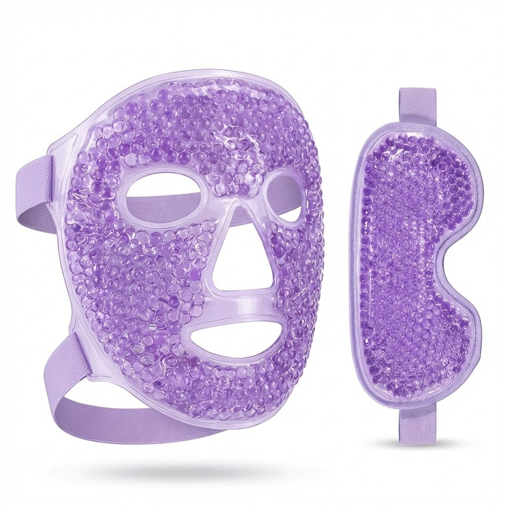 Cooling Gel Eye Mask | Eye Treatment for Puffiness Relief & Refreshing Spa Experience