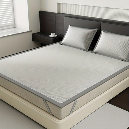 Ortekor Cooling Mattress Protector | Breathable Ice Silk Bed Cover for Hot Sleepers