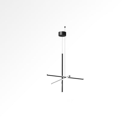 Geometric Grid Ceiling Light Fixture for Dining Room & Open Spaces | Adjustable Height LED Chandelier | Modern Aluminum Track System | Multi