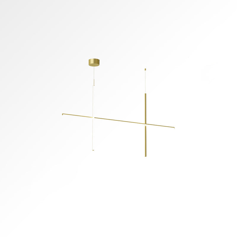 Geometric Grid Ceiling Light Fixture for Dining Room & Open Spaces | Adjustable Height LED Chandelier | Modern Aluminum Track System | Multi