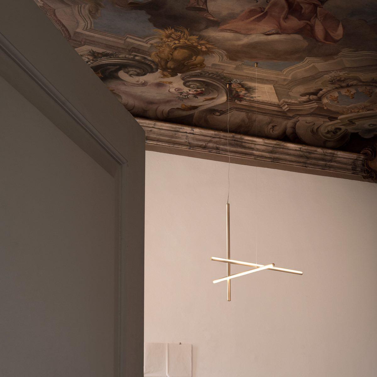 Geometric Grid Ceiling Light Fixture for Dining Room & Open Spaces | Adjustable Height LED Chandelier | Modern Aluminum Track System | Multi