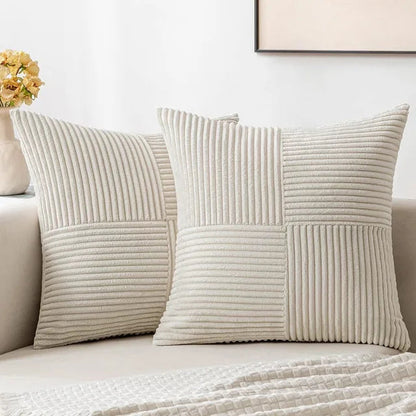 Corda Pillowcase - Soft Corduroy, Minimalist Design