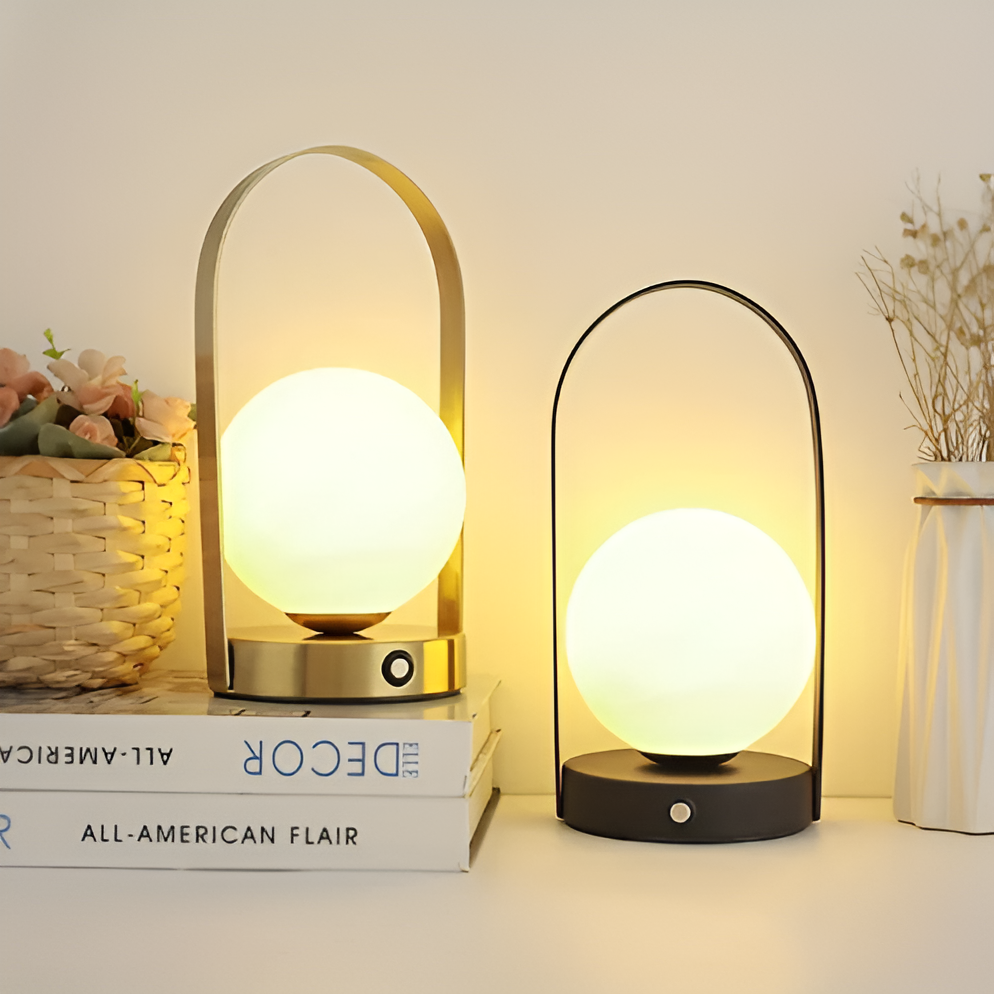 Cordless Table Lamp – Stylish Battery Operated Touch Control Bedside & Desk Lamp for Versatile Home Lighting