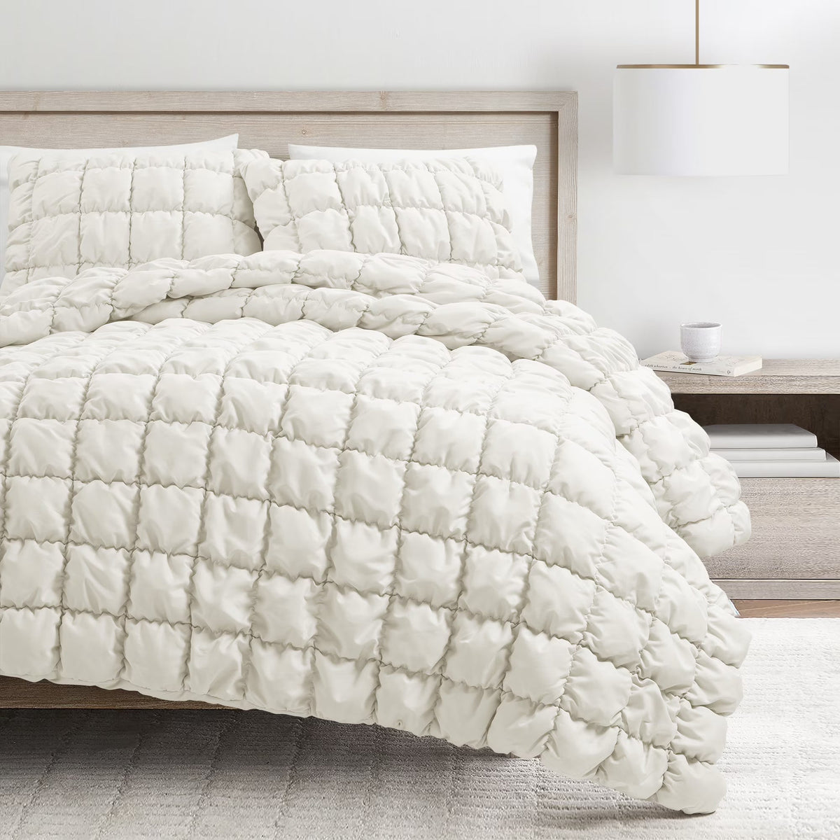 Cozy Haven | Plush Comforter Set with Soft Microfiber Design | All-Season Bedding for Ultimate Comfort