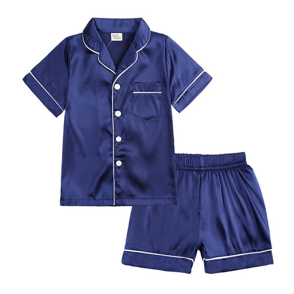 Cozy Kids Pajama Set | Button Top & Pants Sleepwear for Easy Bedtime