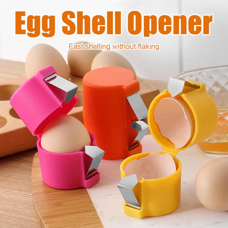 CrackEase | Egg Cracker Tool with Ergonomic Design | Effortless Cracking Solution for Hassle-Free Cooking