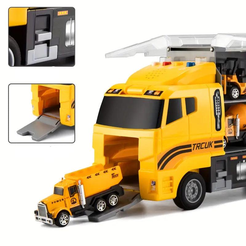 Creative Builders | Construction Toy Set with Vehicles & Tools | Engaging Building Toys for 5 Year Olds