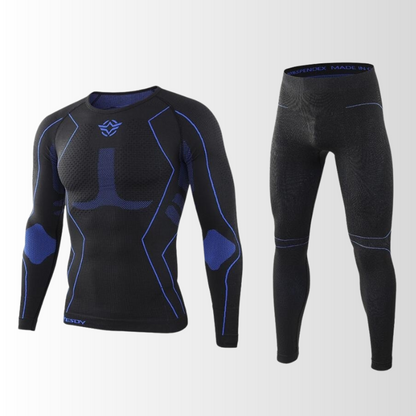 Men's Base Layer Thermal Set – Seamless Insulated Long Underwear for Cold Weather & Winter Sports