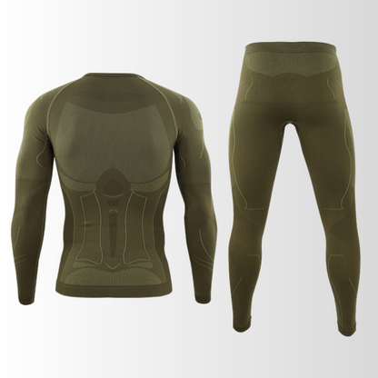 Men's Base Layer Thermal Set – Seamless Insulated Long Underwear for Cold Weather & Winter Sports