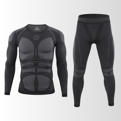 Men's Base Layer Thermal Set – Seamless Insulated Long Underwear for Cold Weather & Winter Sports