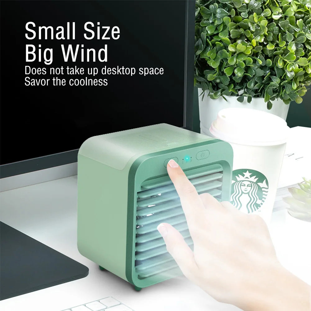 Creston Portable Fan - 3-in-1 USB Battery Operated with Humidification
