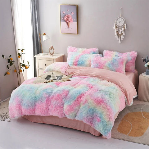 Plush Duvet Cover Set with Velvet Softness | Cozy Comfort for All Seasons