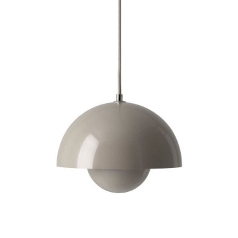 Metal Dome Pendant Light 9 in Adjustable E26 for Dining Table Kitchen Island Bedroom Mid-Century Modern Hanging Fixture