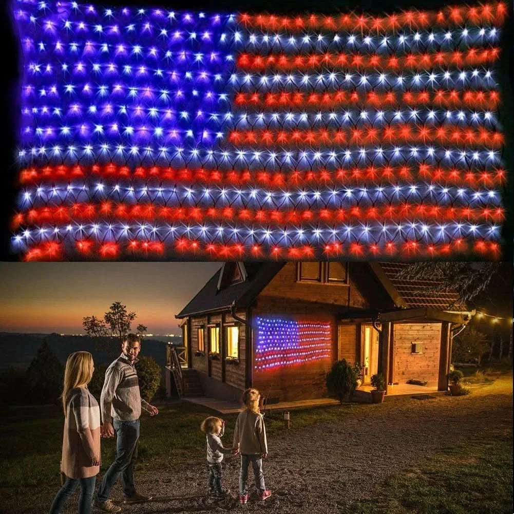 LIBERTYSHINE – Patriotic Lights for Festive Home Exteriors
