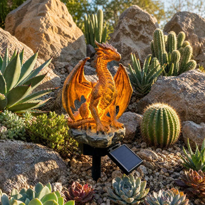 DRAGONORA – Decorative Solar Light for Mystical Garden Nights