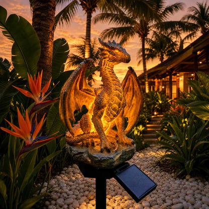 DRAGONORA – Decorative Solar Light for Mystical Garden Nights