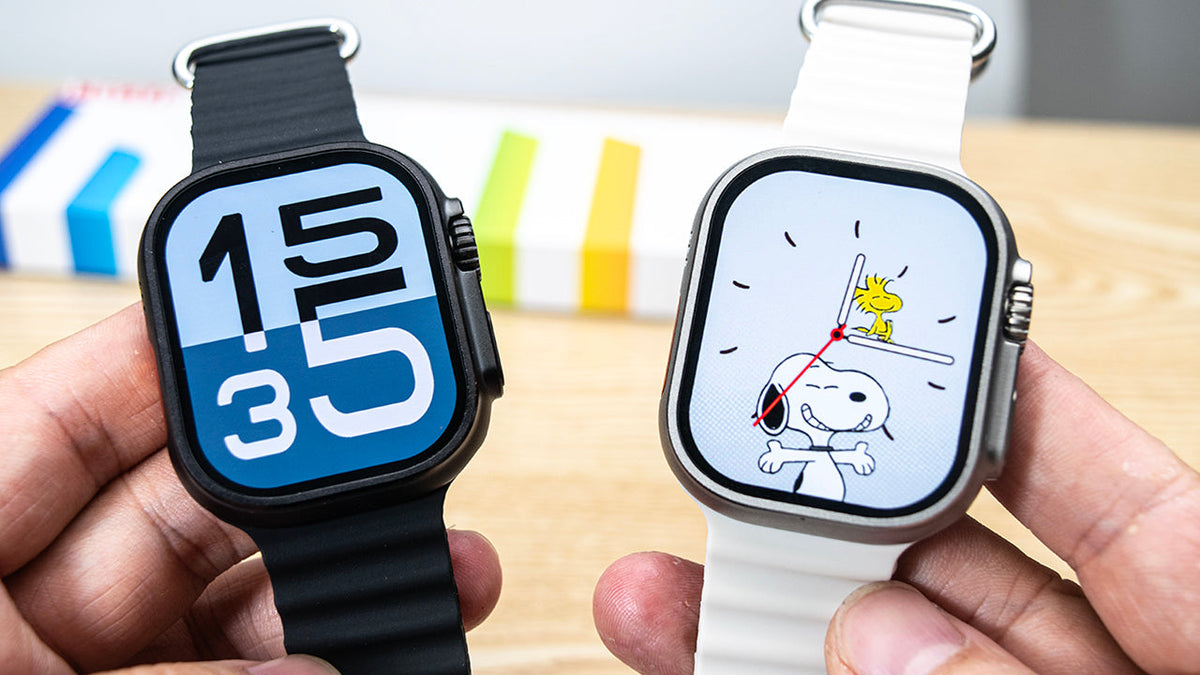 Smart Watch for Android with Sports Modes, Fitness Smartwatch with AMOLED Display, Heart Rate and Sleep Monitoring