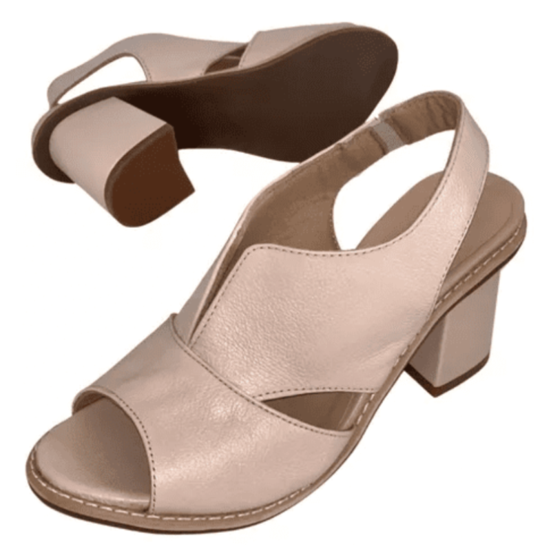 Women's Block Heel Open Toe Sandals for Work & Special Occasions Cushioned Footbed Stable Heel Dressy Evening Shoe