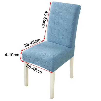 Daisy Dining Chair Cover - Stretch Microfiber, Easy Fit for Dining Room Chair