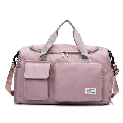 Gym Duffle Bag with Shoe Compartment – Multi-Pocket Travel Duffel for Sports & Weekends