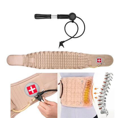 Decompression Belt | Chiropractic Support for Back Pain Relief | Adjustable Traction for Enhanced Comfort