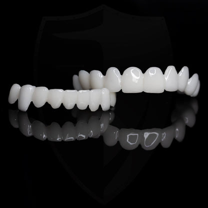 Snap On Teeth Veneers, Clip On Veneers for Gaps and Stains, Resin Teeth Cover for a Natural Smile, Cosmetic Veneers
