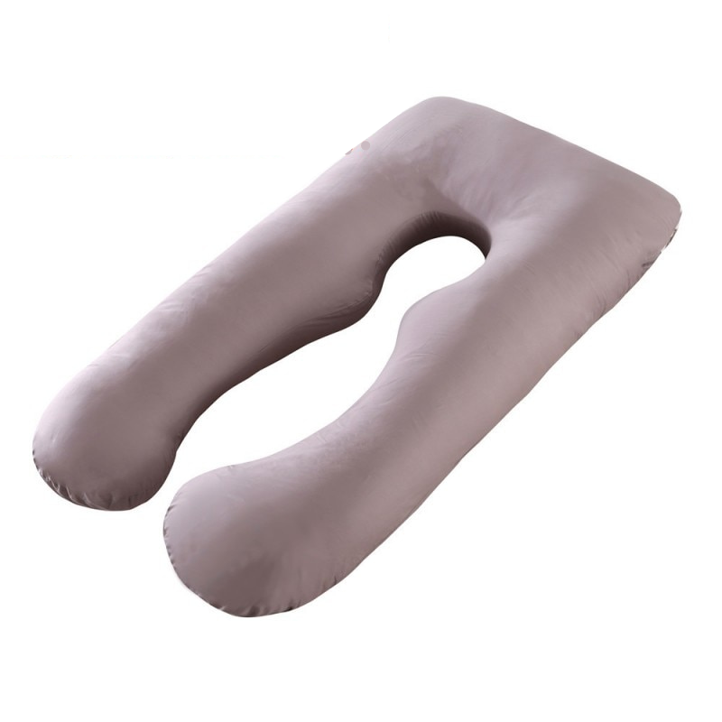Wraparound Body Pillow for Side Sleeping – Pregnancy & Spinal Support Cushion with Machine-Washable Cotton Shell
