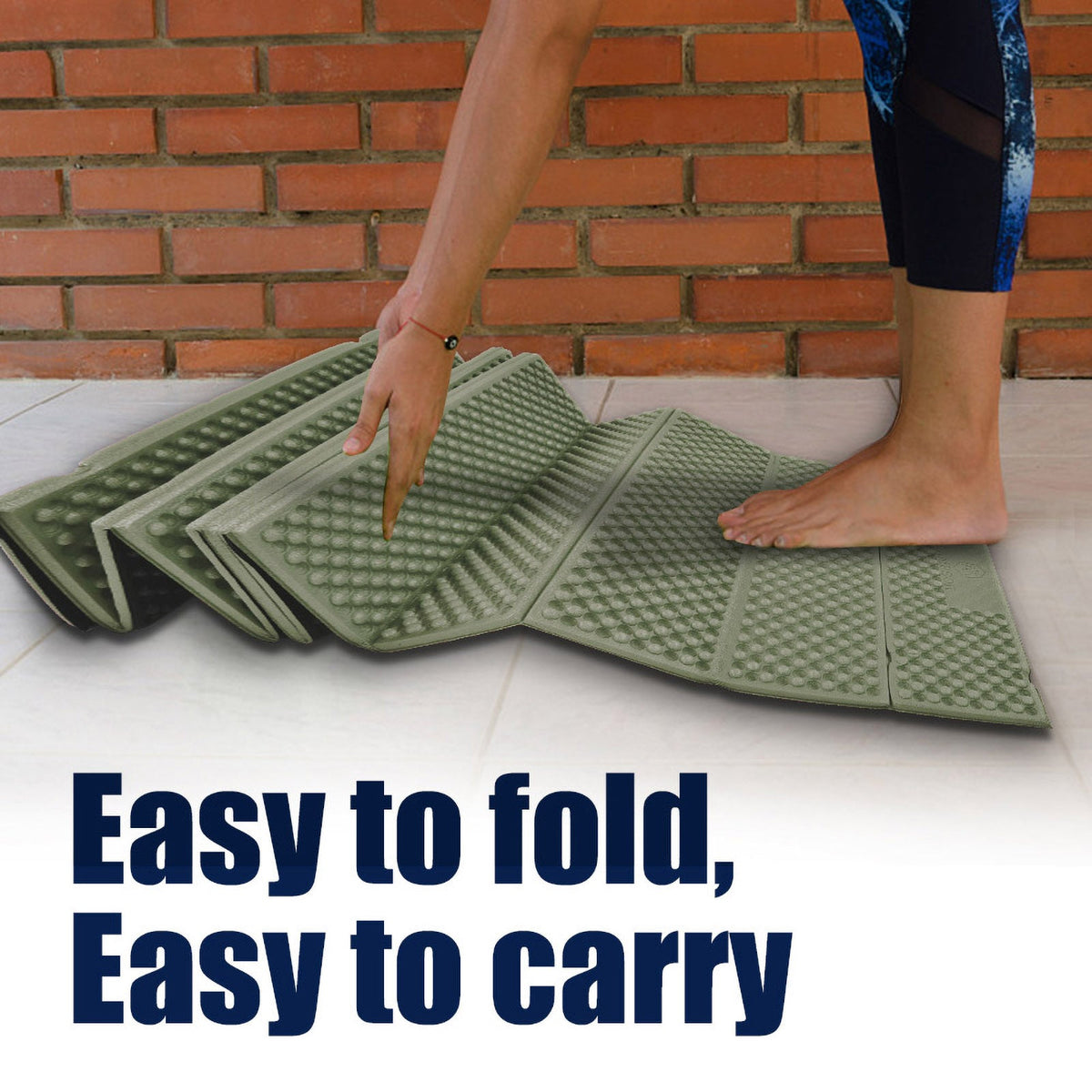 CAMPREST – Foldable Camping Foam Sleeping Pad