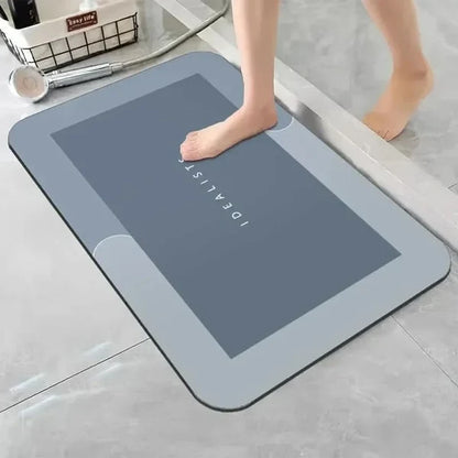 DRYFLOW – Diatomaceous Earth Bath Mat for Fast Drying Comfort