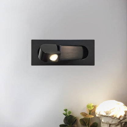 Adjustable LED Bedside Reading Light Wall Mount with Push Button Control – Space-Saving Swing Arm Design in Multiple Finishes