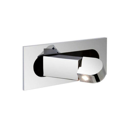 Adjustable LED Bedside Reading Light Wall Mount with Push Button Control – Space-Saving Swing Arm Design in Multiple Finishes