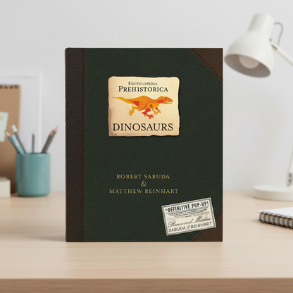 Pop Up Books for Kids, 3D Dinosaur Pop Up Book with Sturdy Pages, Interactive Dinosaur Book for Toddlers and Preschool