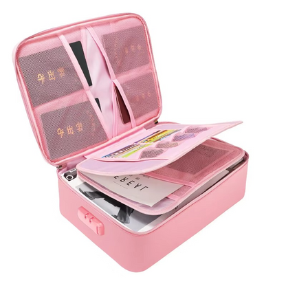 Document Organizer Bag | Fireproof & Waterproof Design for Ultimate Protection