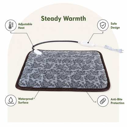 Ortekor 3-Level Temperature & Waterproof Pet Heating Pad