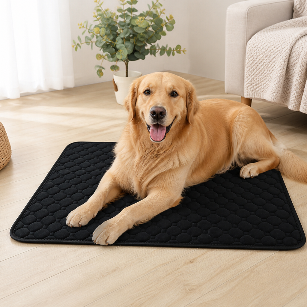 Ortekor 4-Layer Ultra Absorbent Waterproof Non-Slip Pet Mat