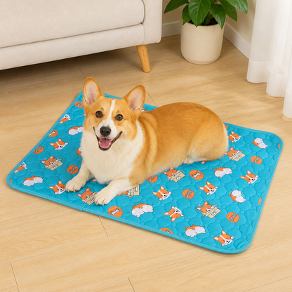 Ortekor 4-Layer Ultra Absorbent Waterproof Non-Slip Pet Mat